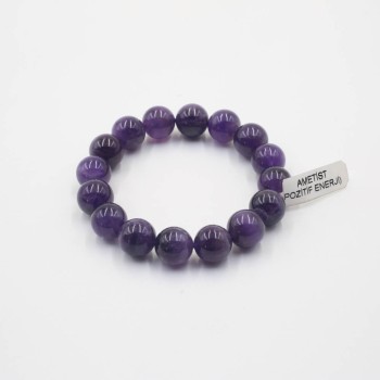 Нил ягаан / Amethyst / чулуун бугуйвч 12,5 мм
