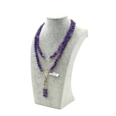 Аметист /Amethyst/ чулуун эрхи 8 мм /талсттай/ Аметист /Amethyst/ чулуун эрхи 8 мм /талсттай/