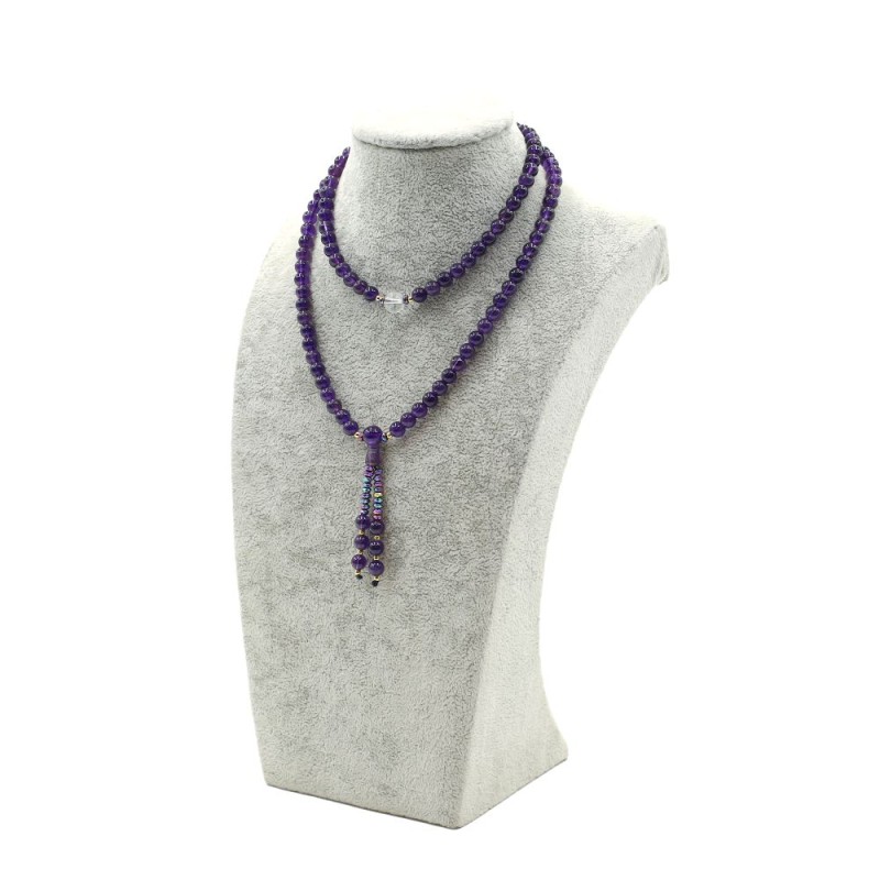 Аметист /Amethyst/ чулуун эрхи 6 мм