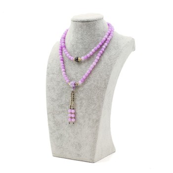 Кунзит болор (Kunzite)  чулуун эрхи 8 мм