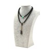 Хар мана чулуун эрхи (Black Agate Mala) 6 мм